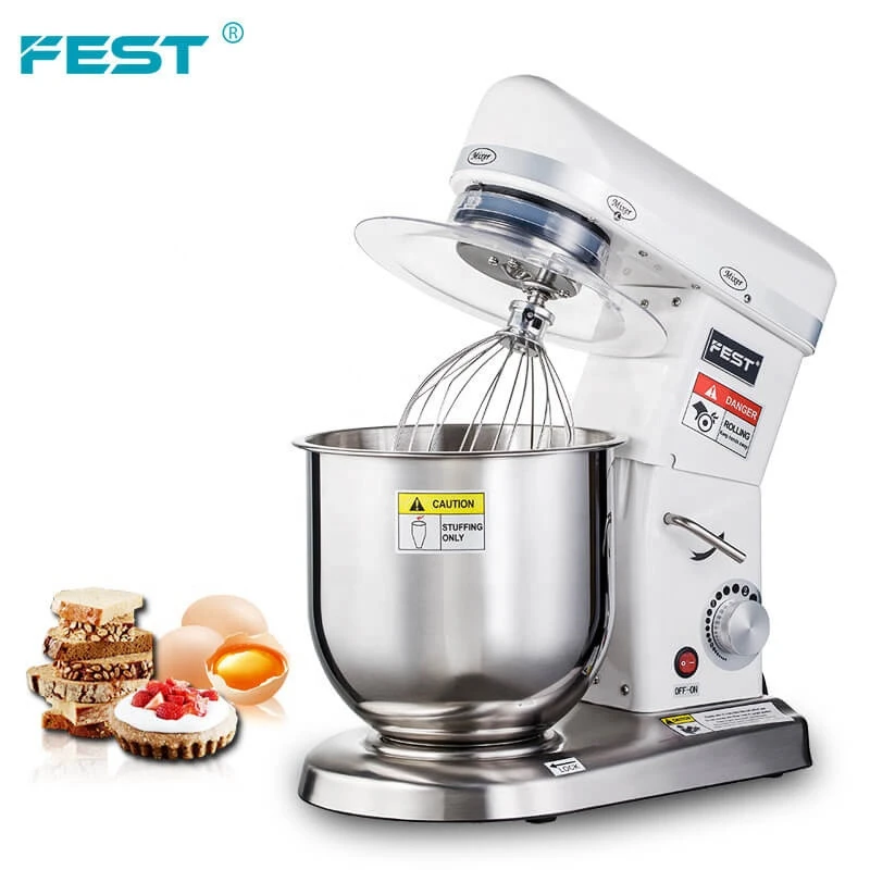 commercial bakery Heavy duty planetary 3 in1 kitchen food mixer machine electric bread pizza cake stand mixer 7L for flour/dough