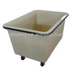 Commercial laundry trolley