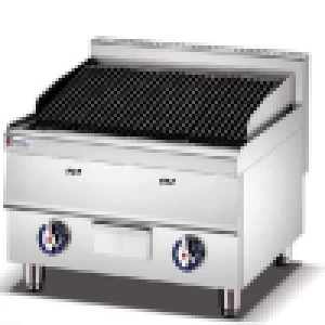 Commercial Table Top Gas Lava Rock Grill for Gas BBQ griller