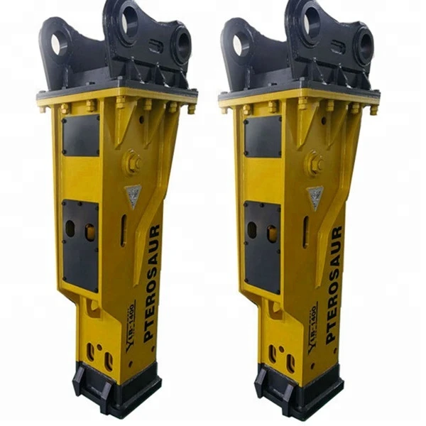 Construction Parts Excavator Hydraulic Rock Breaker Hammer With 40crMo Steel Material chisel