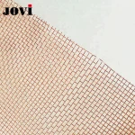 Copper Mesh Net Brass Copper Wire Mesh Emf Shielding Copper Mesh Fabric