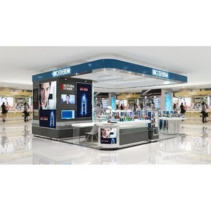Cosmetic display equipment makeup shop display counter retail store furniture for cosmetic display