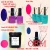 Import cosmetic makeup nail polish one step gel 3 in 1 step uv nail gel polish from China