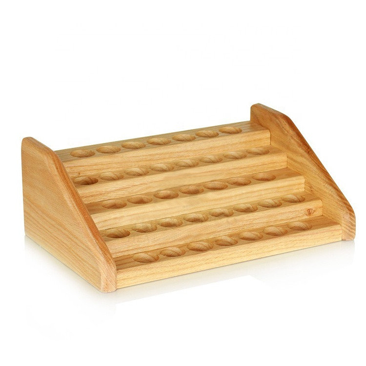 Buy Counter Wood Acrylic Essential Oil Display Stand Rack from ...