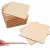 Import Crafts Painting DIY Decorations  Staining Unfinished Wood Square Blank Pieces Natural Wooden Slices from China