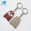 Custom adorable animal Marmot keychain printed dome keychain key chains metals custom key chain