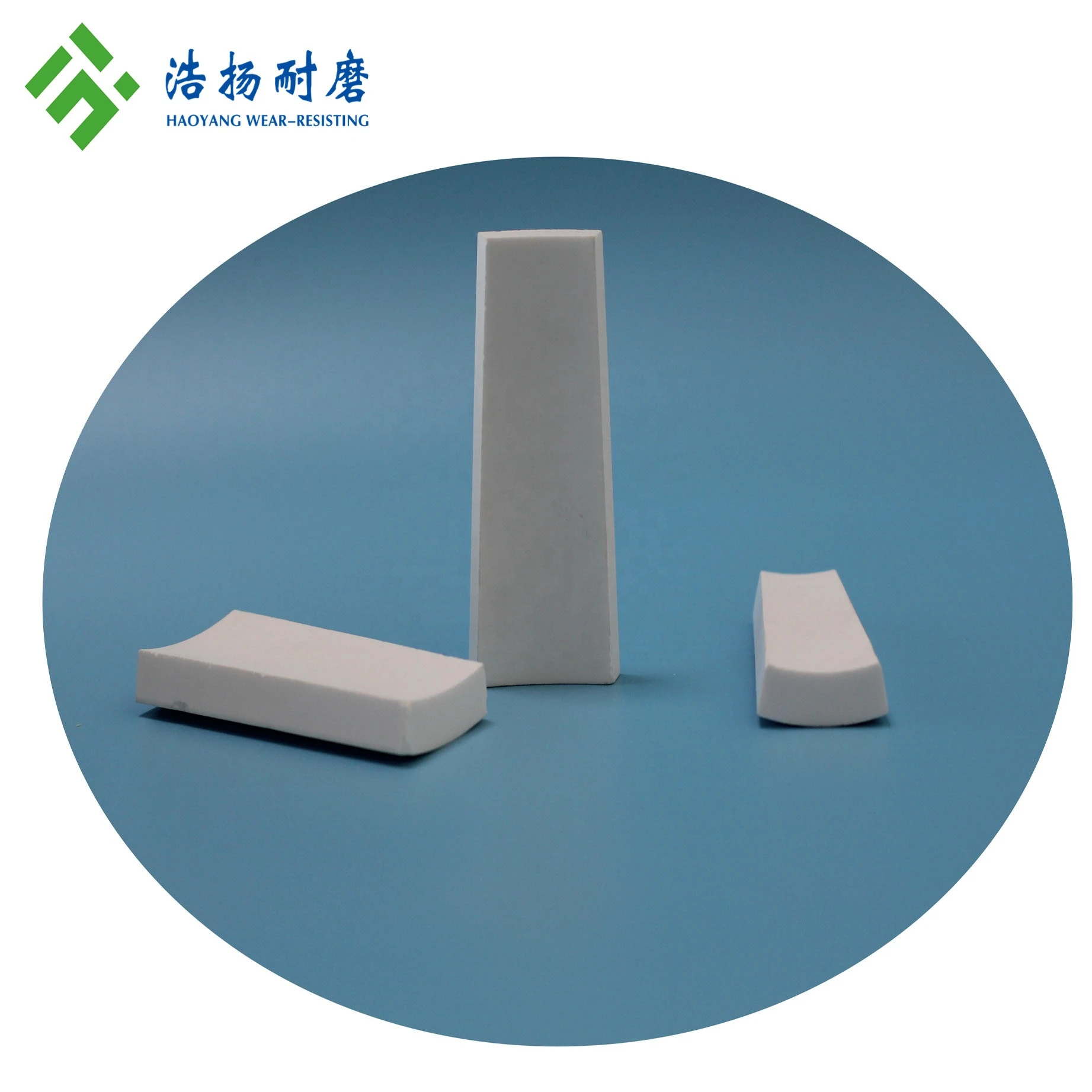 Custom Alumina Ceramic Tiles / Plates as Wear Resistant Ceramic