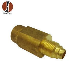 Custom Brass CNC Turned Parts for gas valve