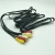 Custom CD DVD Receiver Stereo cord AV cable male 3 RCA extension audio video cable
