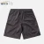 Import Custom elastic waistband drawstring polyester cotton side striped mens workout gym track shorts from China