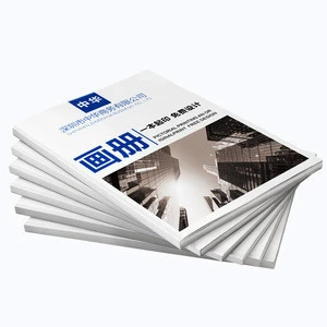 custom factory product brochure catalogue magazine printing book flyer print