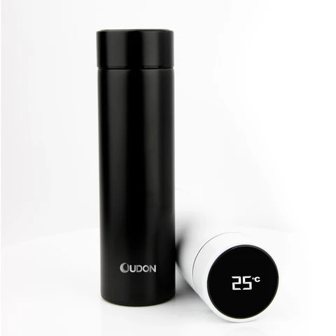 Buy Custom Logo 350ml 500ml Double Wall Vacuum Flask Stainless Steel ...