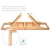 Import Custom Logo Innovative Design Laptop Bed Desk 2 In 1 Transforms 100% Extra Large Bamboo Bathtub Caddy To Bed Tray from China