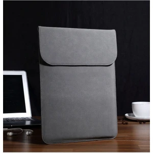 Custom logo laptop bag slim waterproof nubuck material laptop case sleeve  for MACbook