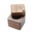 Import Custom logo luxury wooden ring box wood engagement jewelry box walnut ring boxes from China