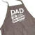 Import Custom Logo printed BBQ Grill waterproof Apron chef kids kitchen aprons Funny Apron for Dad from China