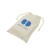 Import Custom logo printed organic cotton muslin drawstring dust bag for gift from China