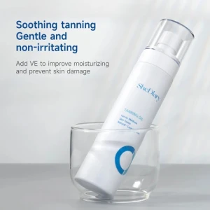 Custom Logo Tanning Oil Suntan Skin Surface Darken And Peptide & Coconut Oil Self Tanning Oil