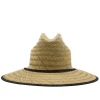 CUSTOM LOGO Youth Beach Design Promotional Outdoor Straw Hat Luffy Brim Straw Hat Ladies Hats