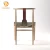 Import Custom Modern Green Polyester Fiber Acoustic Cushion Hotel Chairs Solid Wood Arms Indoor Dinning Chair from China