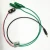 Import Custom pam8403 amplifier board soldering wire cable assembly wtih 3.5mm audio cord + alligator clips + battery snap from China