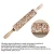 Import Custom Pattern Wood Embossing Rolling Pin For Baking Cookies Fondant Cake Patterned from China