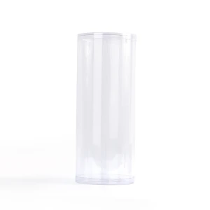 custom pen with pvc pet round tube wholesale and hydraulic transparent pvc packaging cylinder