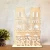 custom print laser cut Wood Notre Dame 3D home decoration DIY crafts and decorations wooden creative engrave crafts