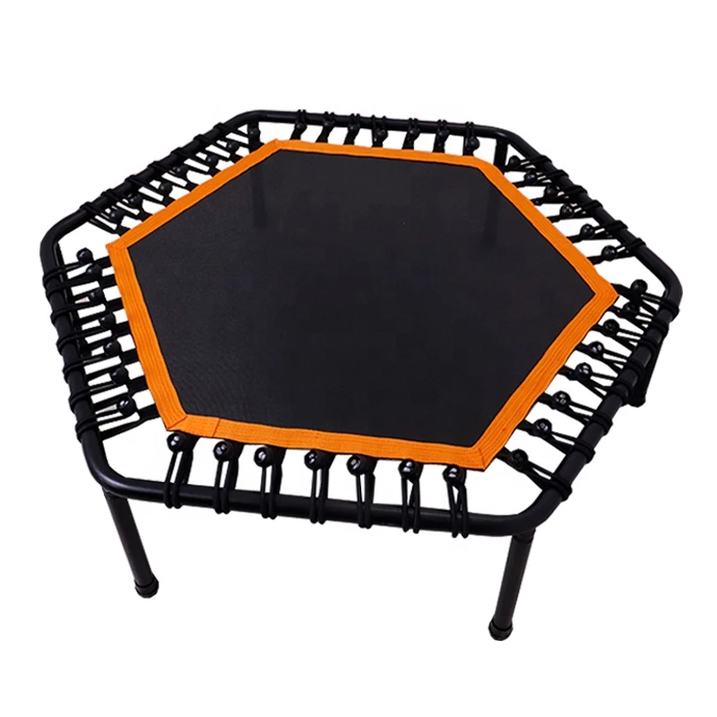 custom rebounder jumping frog mini hexagon trampoline