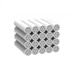 Custom Size 6mm 7mm 8mm Activate Carbon Smoking Cigarette Vape Pipe Filter with Ceramic Caps