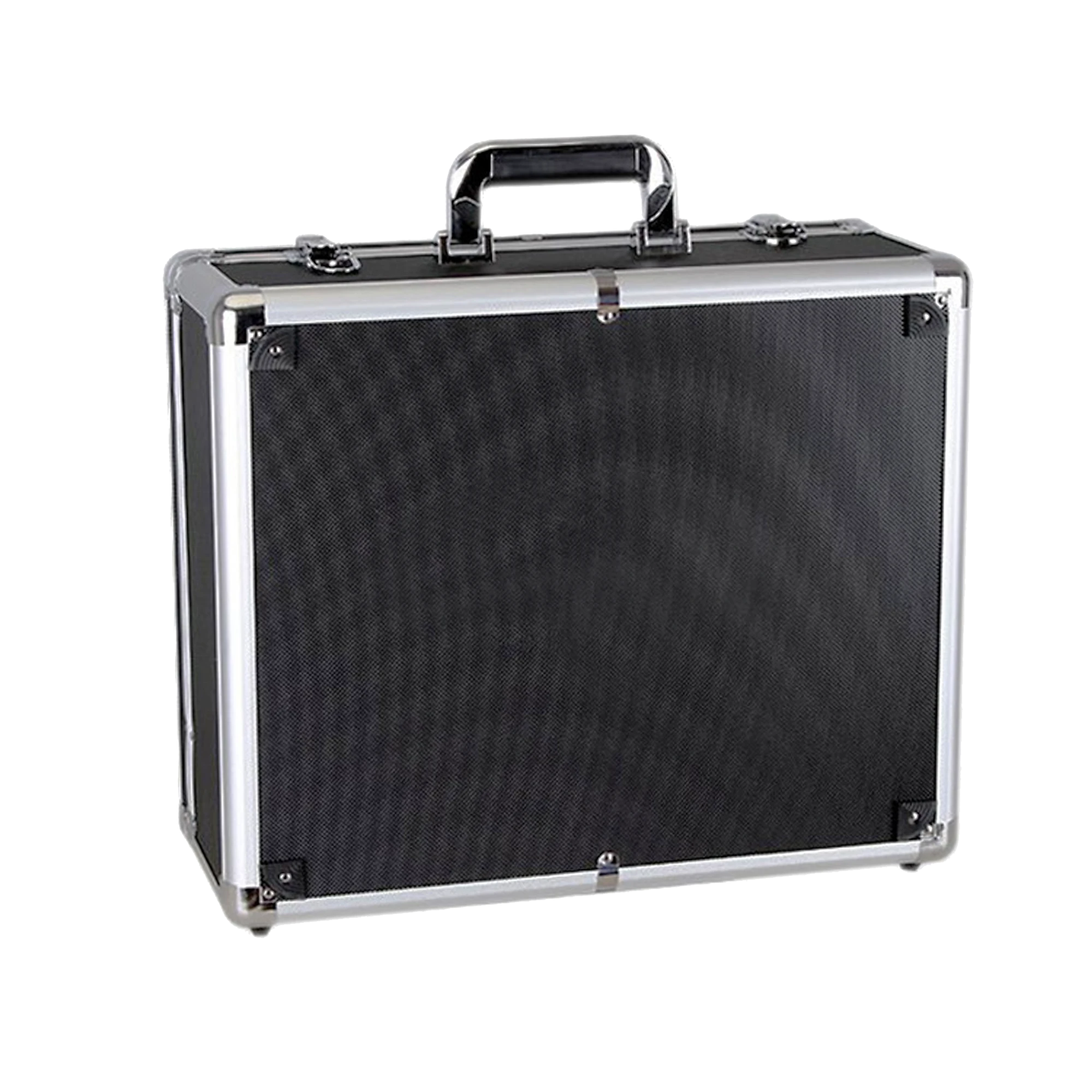 Custom size portable carrying aluminum medical case with drawer and foam inside