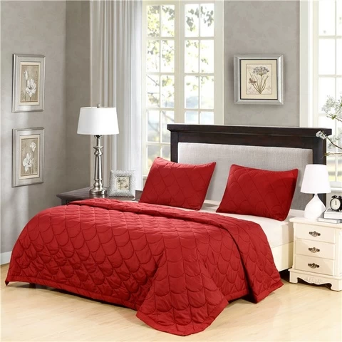 Custom size summer comforter bedding set, Microfiber 80gsm disperse printing fabric, filling thermobonded fiber 150g quilt
