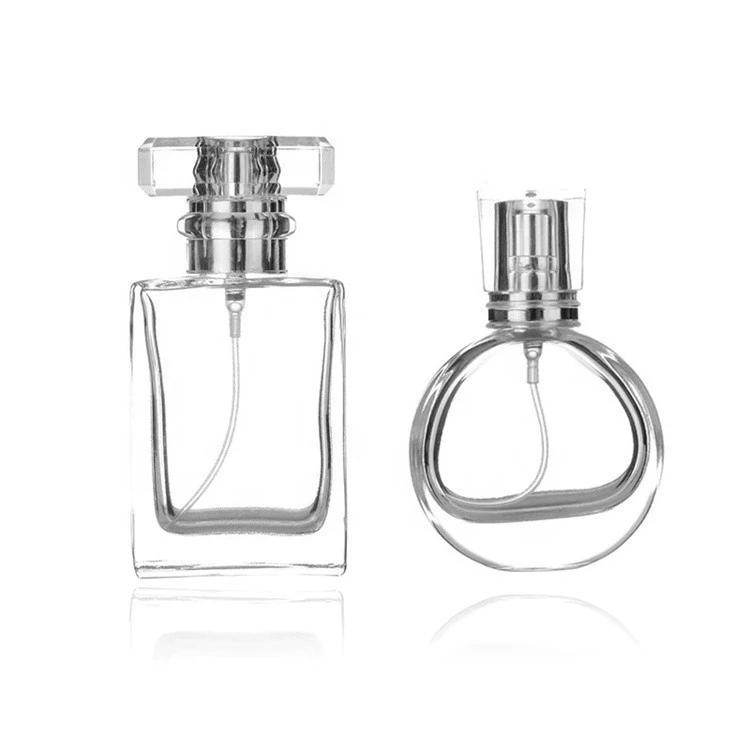Custom wholesale Cheap Free Sample Glass Luxury Empty 50ml perfume bottles