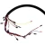 Import Custom Wire Harness Cable Assembly use Molex 3.0mm Pitch Connector With Wave Tube Braided Sleeve Twisted wires from China