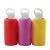 Import Customize 500ml Glass Water Bottle with silicone protection sleeve cover from China