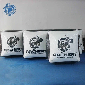 Customized crazy  cheap inflatable laser tag bunkers archery inflatable bunkers paintball for kids and adult