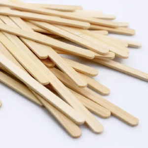 Customized Disposable Drink Stirrers Wholesale Biodegradable Wooden Coffee Stir Stick