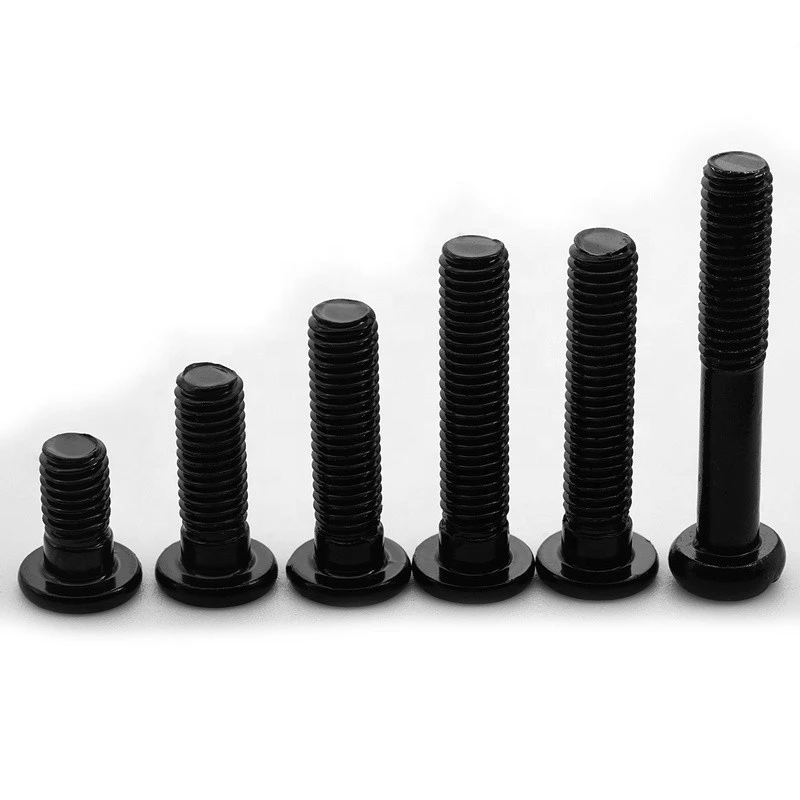 Customized Oxidized Black Thin Socket Connector Bolts For Furniture tornillos fasteners