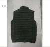 customized padded man waistcoats winter wholesale padding down mens bubble vest