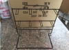 Customized Table Top Wire Snack Hanging Display Stand, Retail Store Cashier Counter Promotional Merchandise Storage Rack