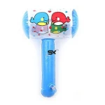 Cute Cartoon Inflatable Hammer Air Hammer custom logo print With Bell Kids Children Blow Up Noise Maker Toys