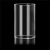 Cylinder wide diameter transparent spiral glass tube heat resistance clear quartz tube used in laboratory