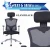 Import D06# High back black mesh swivel task chair with mesh padded seat, relaxing office chair from China
