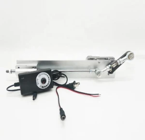 DC 12V/24V Reciprocating Linear Motor + Speed Control Power Supply Reduction Motor DC Linearly Motor Telescopic Linear Actuator