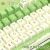 Import Delicious food Green Keycaps Cherry Profile 158 Keys PBT Sublimation Personalized Mechanical  Keycaps from China