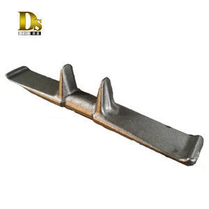 Densen Customized carbon steel forging crawler belt part caterpillar metal insert crawler, crawler belt,crawler crane track shoe