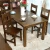 Import dining tables sets livingroom furniture solid wood modern style from China