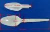 Disposable Food grade PP foldable plastic spoon