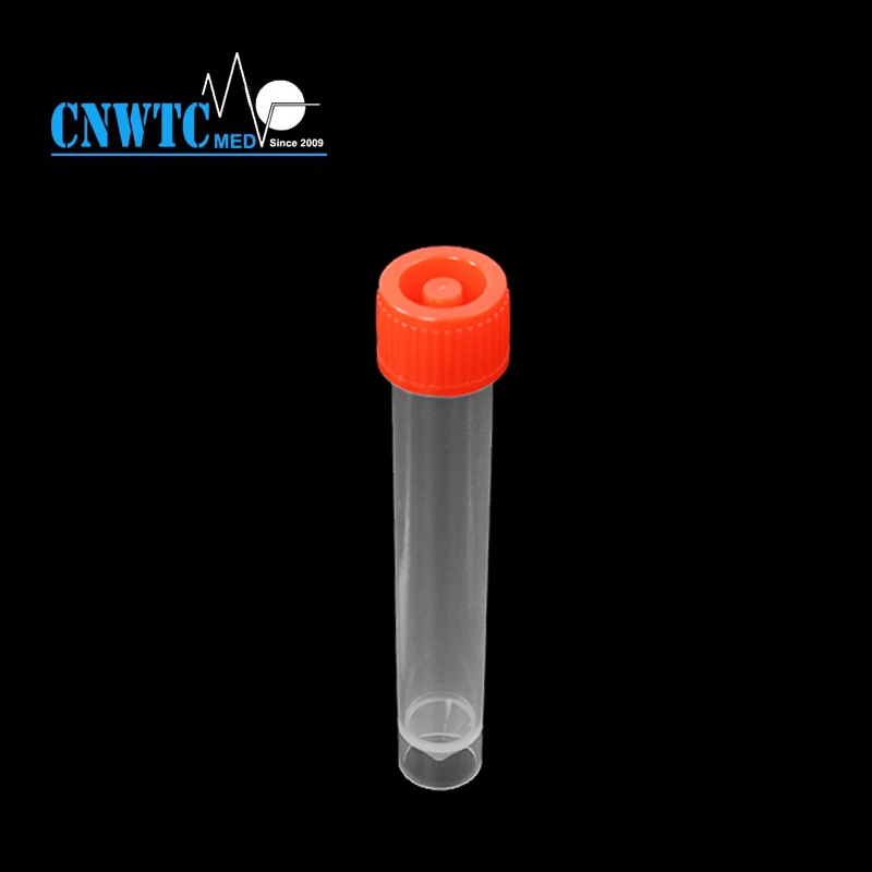 Disposable Sterile Plastic PP Transport VTM UTM Empty Viral Sampling Tube 10ml