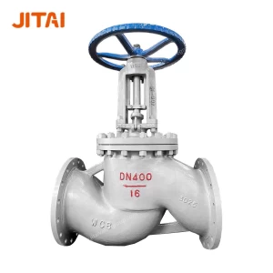 DN400 CS Bolted Bonnet GOST Plug Seated Shut off Globe Valve